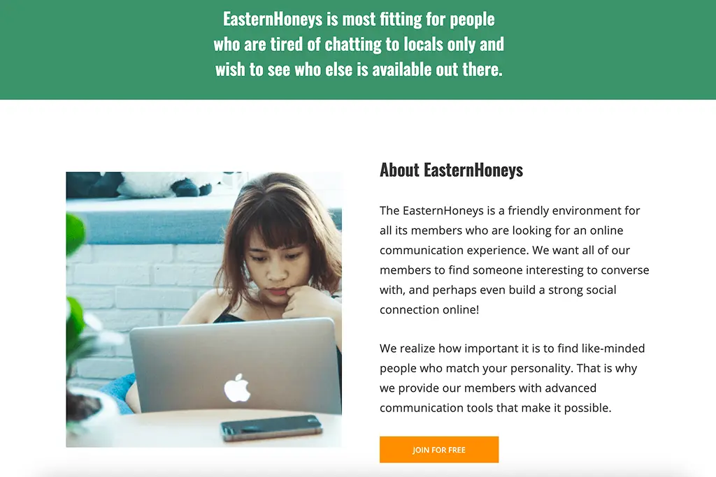 Is EasternHoneys real communication platform?